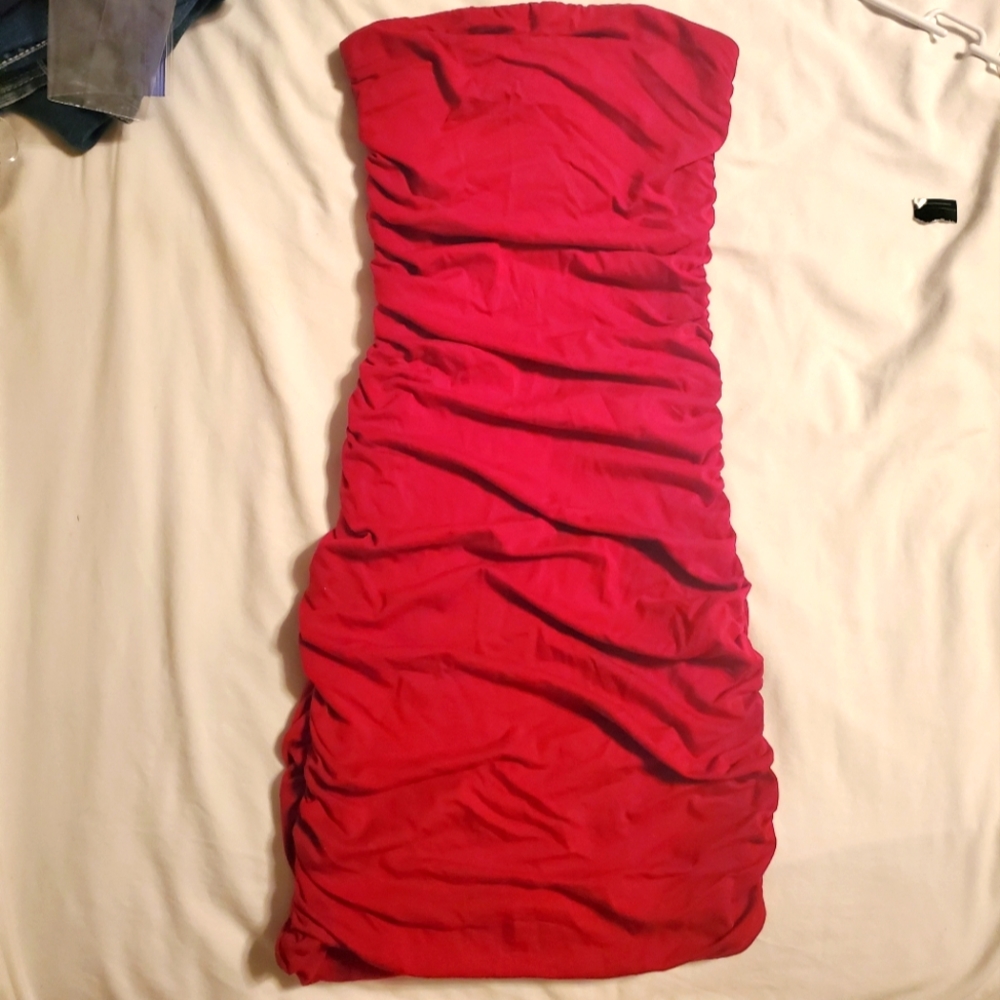 Women's Express Red Cocktail Party Dress XS